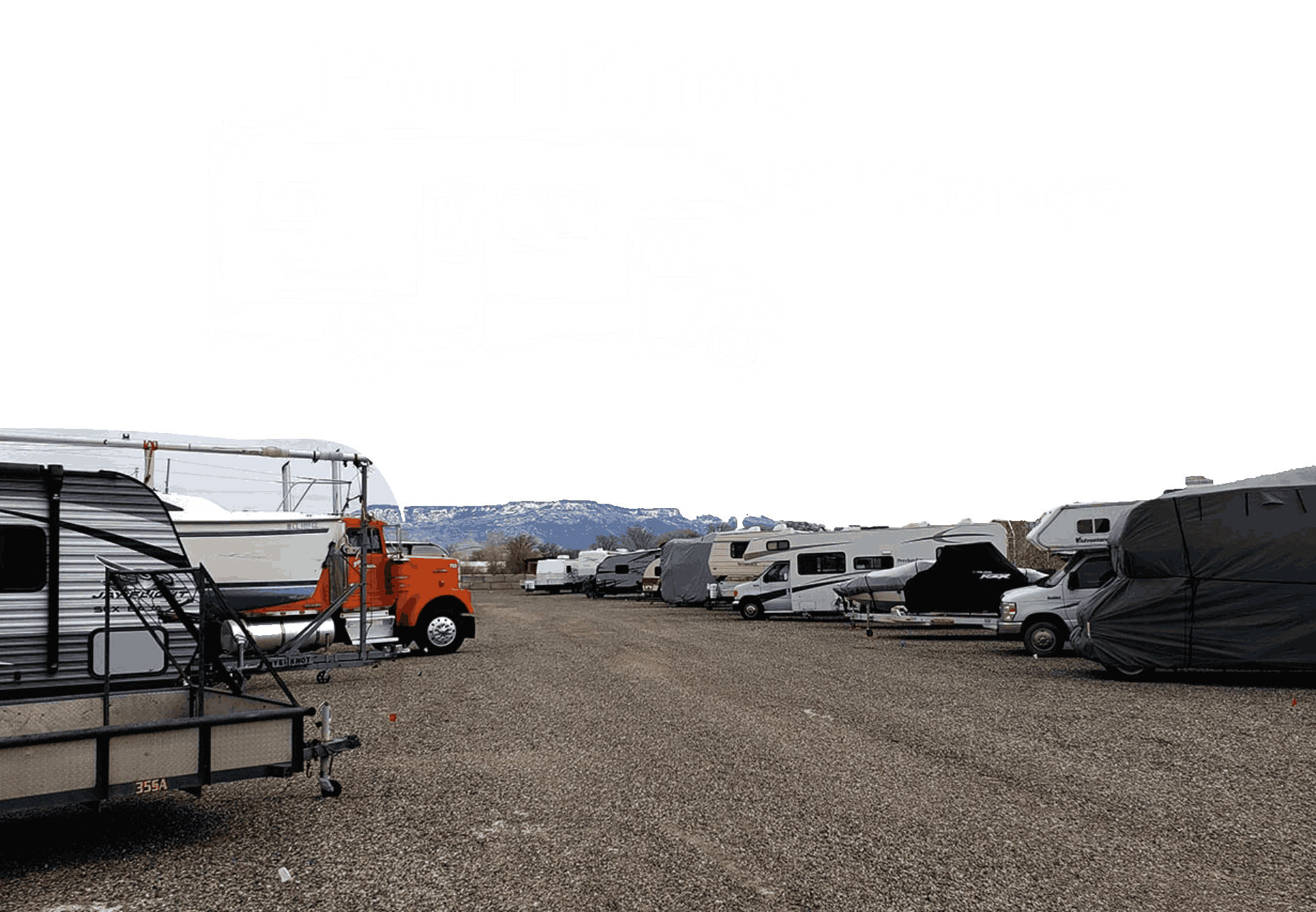 Fort Knox RV Storage Grand Junction White